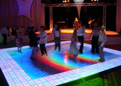 Palms Dance Floor Color Wave