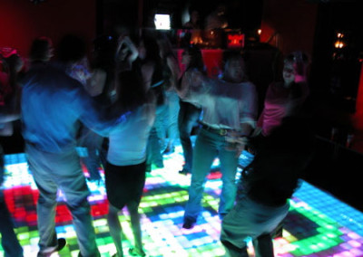 Palms Dance Floor Color Ripple