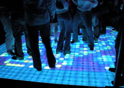 Palms Dance Floor Blue