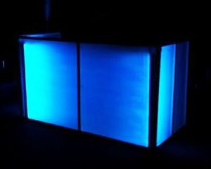 Lighted DJ Booth