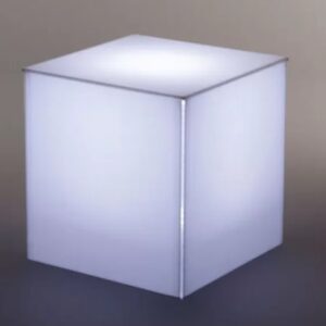 Lighted Acrylic End Table