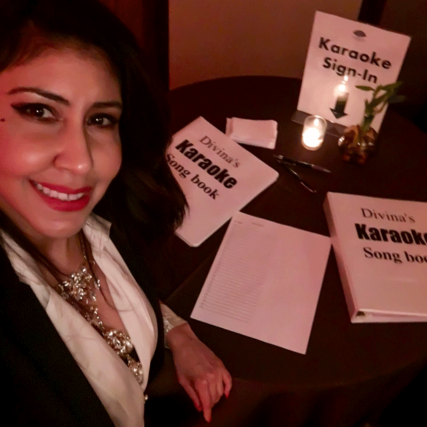 Divina Karaoke sign in