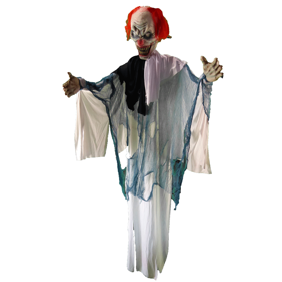 Black and White Ghost Clown