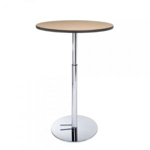 36 Pedestal Bar Table Maple Top