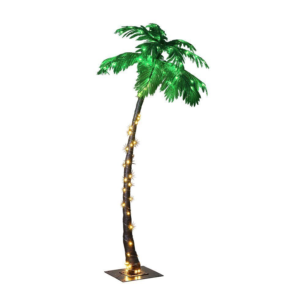 Lighted Palm Tree