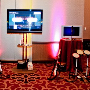 Rock Band w/ Marshall Stack Speakers