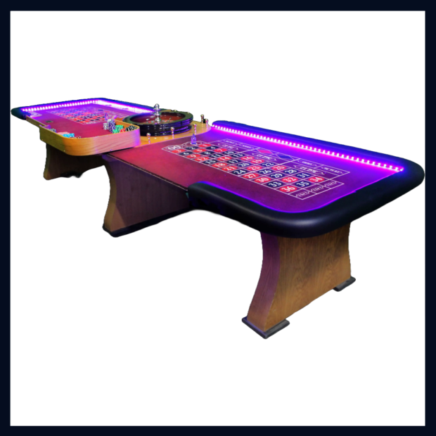 Double Roulette Table (Standard) - 24 Seven Productions