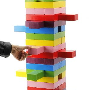 Giant Stacking Game with Dice