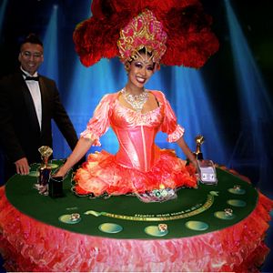 Strolling Blackjack Table