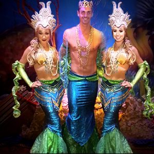 Strolling Mermaid Ambiance Greeters