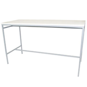 Edge Communal Bar Table - White