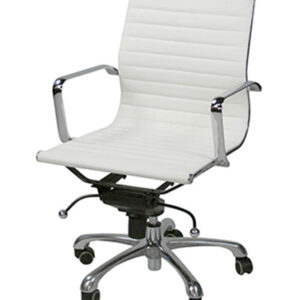 Otto Chair with Arms - White