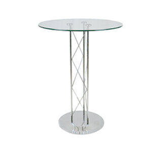 Trave Bar Table - Glass