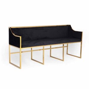 Oliver Sofa - Black Velvet