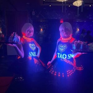 Logo Branded LED Dresses