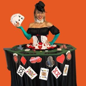 Strolling Blackjack Table