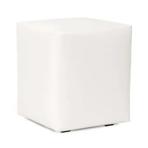 Vinyl Cube Ottomans