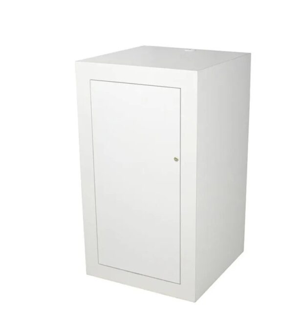 Computer Pedestal With Locking Door