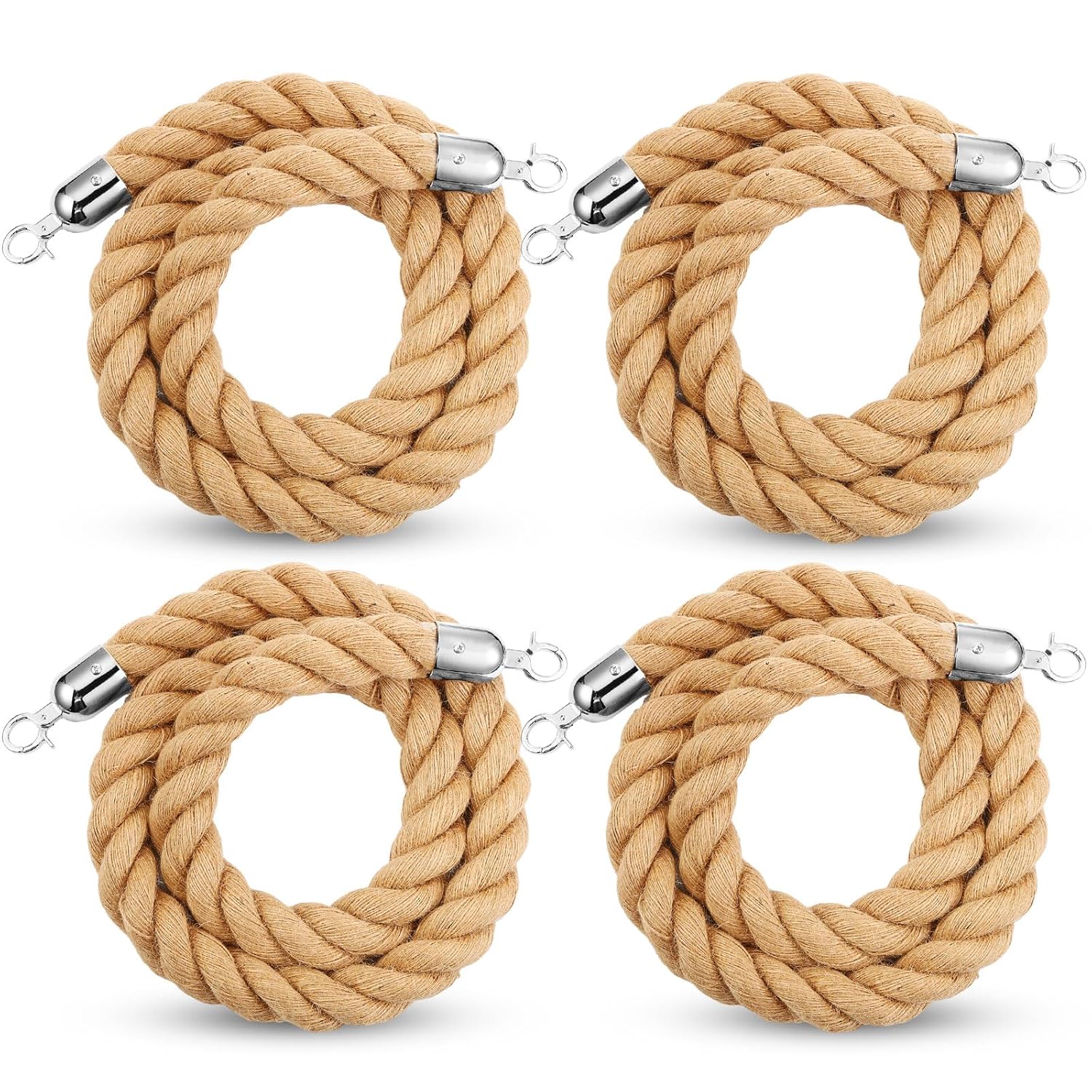 Hemp Braided Rope 6'