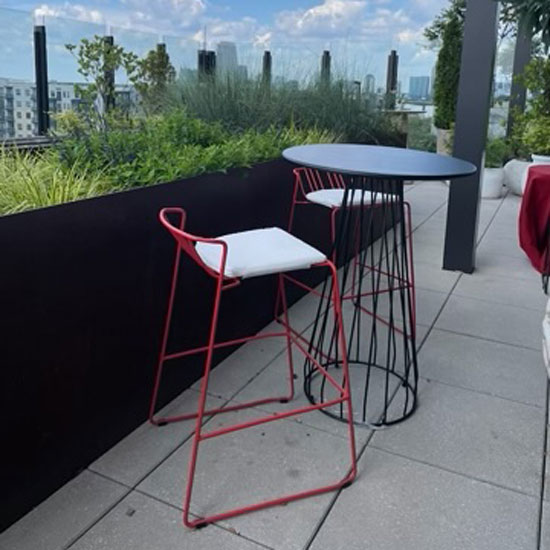Arlo Bar Table - Black - Image 2
